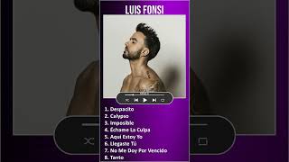 Luis Fonsi MIX Grandes Exitos #shorts ~ 1990s Music ~ Top Latin Pop, Latin, Bolero Music