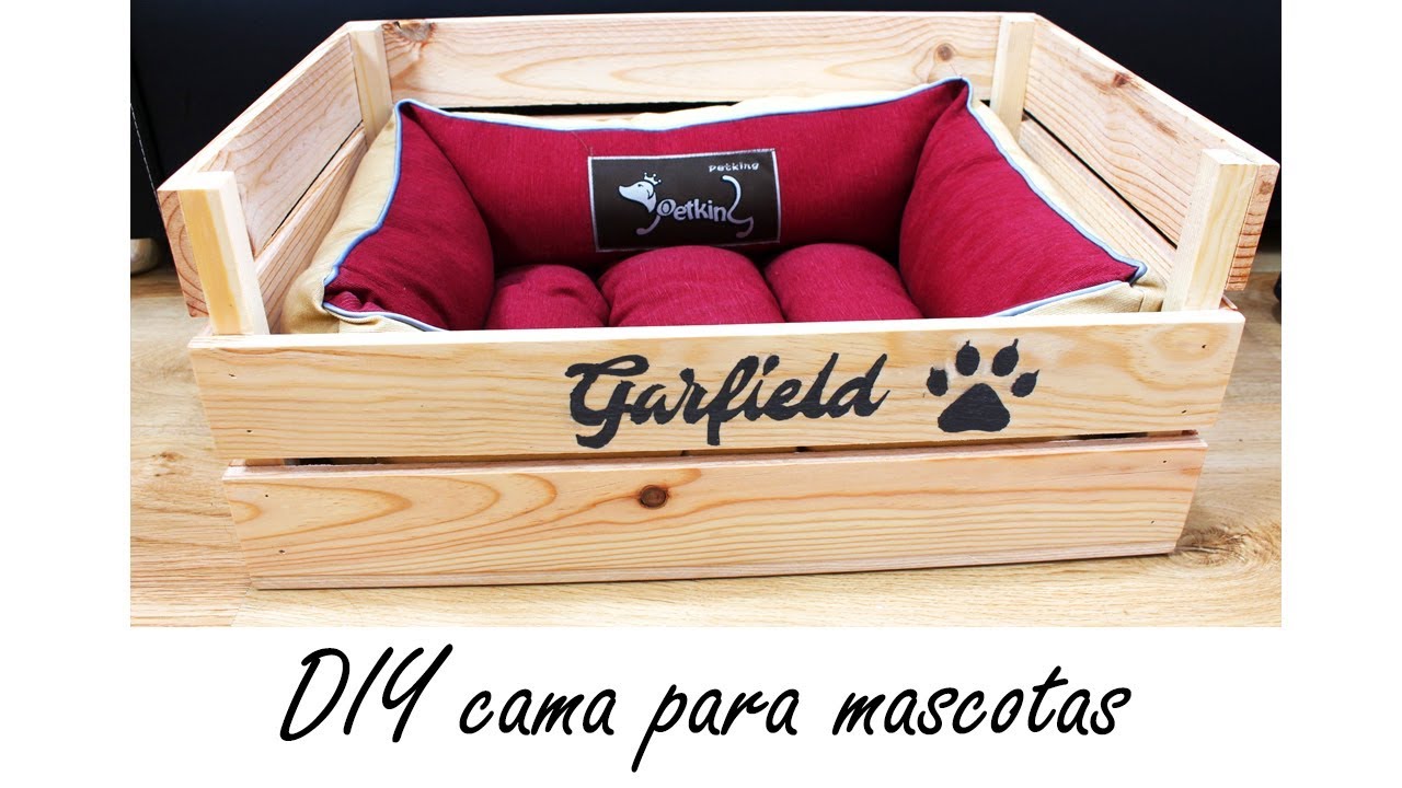 DIY cama de madera para mascotas - Sandra Yugueros -