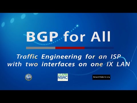 Traffic Engineering for an ISP with two interfaces on one IX LAN