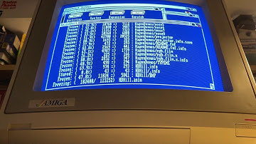 Compressing a directory on 7MHz Amiga