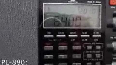 Comparing Tecsun PL-880 vs PL-660 on the telescopic antenna