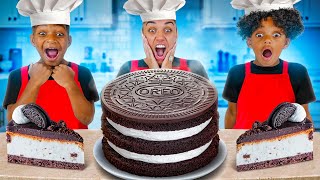 BAKING OREO CAKE WITH THE PRINCE FAMILY CLUBHOUSE