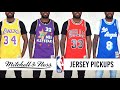 The "Mitchell & Ness" Throwback Jersey Haul | 12 Jersey Pick-Ups | Upload Marathon Episode 4