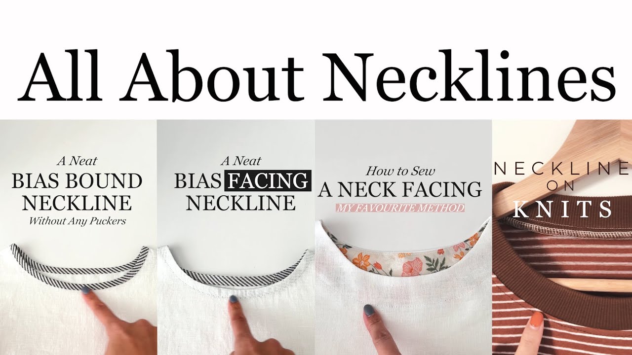 All About Neckline  Sewing Therapy Tips & Tricks 