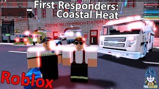 Station 20 Fighting Fires Chicago Style | Roblox First Responders: Coastal Heat