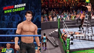 Money in the Bank - Hrithik Roshan WWE Career part 13 - WWE 2K22 My Rise Gameplay Hindi 4K 60FPS