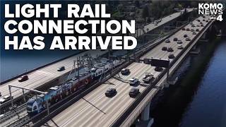 Sound Transit to open Cross Lake Connection, first light rail over I-90 bridge