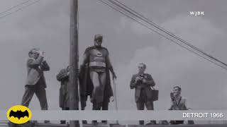 Adam West's Brief Public Appearance as Batman in Detroit 1966