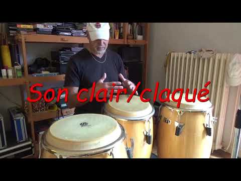 Vidéo: De quoi sont faites les congas ?