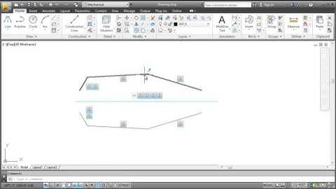 Autodesk AutoCAD Mechanical - infer constraint integration video
