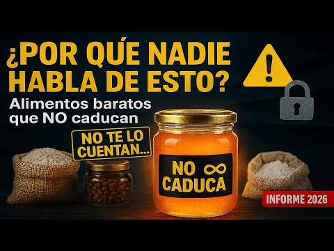 10 Alimentos BARATOS Que NUNCA Caducan - Compra ANTES de que Suban los Precios en 2026