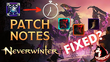 Neverwinter Mod 22 - PATCH NOTES: Overloads R.I.P. HUGE Bard FIXES Live Mount Power Fix Northside