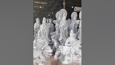 Xưởng đúc tượng Phật bằng xi măng đẹp tuyệt vời - Tượng Phật Trần Gia - 0931470726