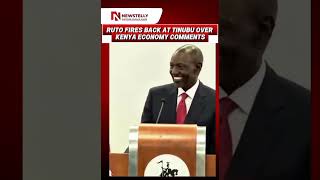 RUTO FIRES BACK AT TINUBU OVER KENYA ECONOMY COMMENTS #Tinubu #Ruto #Africa #Politics #Newstelly