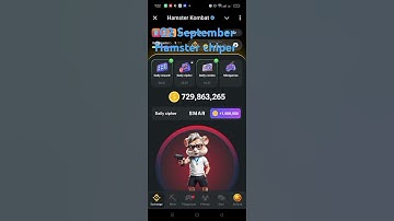 02 September Hamster Cipher Code Clim Free 1M Easy Solve..#hamsterciphercode #hamsterkombat #blum