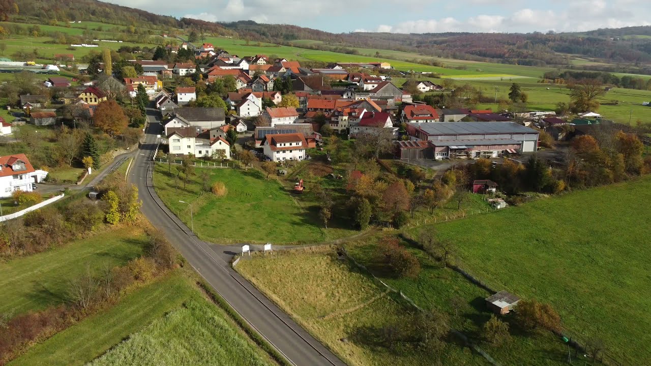 Günthers Schlitzenhausen | Sinswinden | Ulster | DJI Mini 2 Footage | Hessen | Rhön | Wandern