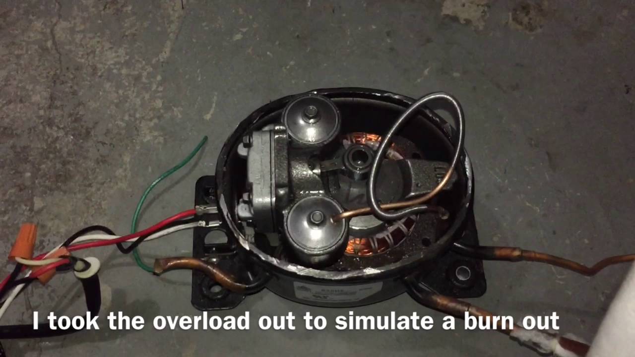 Simulating a mini compressor burnout YouTube