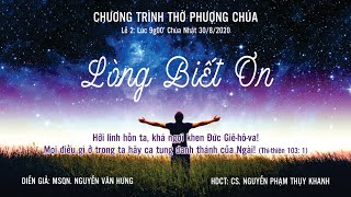 HTTL PHÚ LÂM - Chương trình thờ phượng Chúa - 30/08/2020