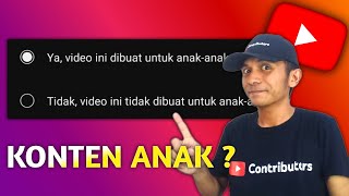 Bagaimana Pengaruh Pengelompokan 'dibuat Untuk Anak-anak' Terhadap Performa Video YouTube Saya?