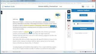 Viewing your feedback in Turnitin