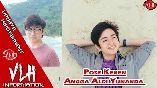 Pose Keren Angga Aldi Yunanda Pemeran Nata dalam Sinetron Pura-Pura Haji di RCTI