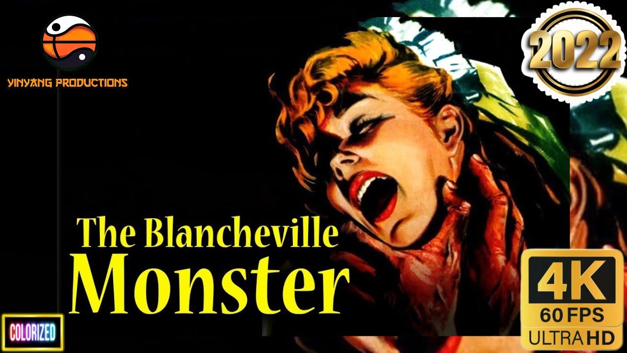 The Blancheville Monster (1963) (Colorized,4K,60FPS) Cult Classic (2022 Edition)