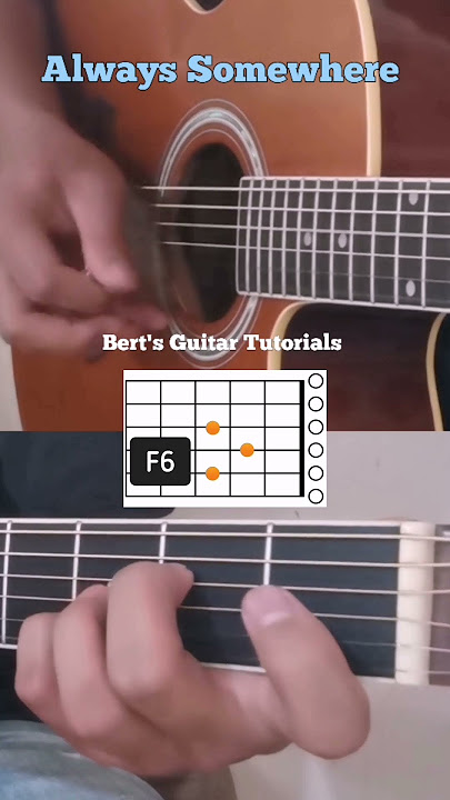 always somewhere #guitartutorial #bertsguitartutorials