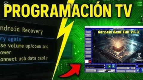 Programación TV introducción CONSOLA UART