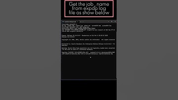 Boost Your Oracle DB Skills: Exploring the Export Utility #oracledatabase #oracle #shorts
