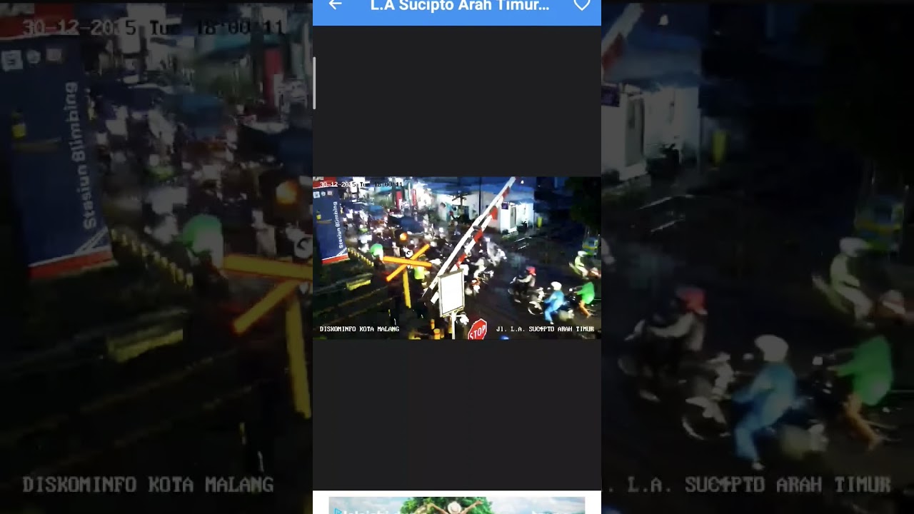 HUNTING KERETA DI CCTV. LOKASI: BLIMBING MALANG. KERETA API: TANKER. Part 26.