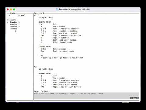 MyCLI Demo