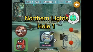 Northern Lights, Hole 1 : Disc Golf Valley