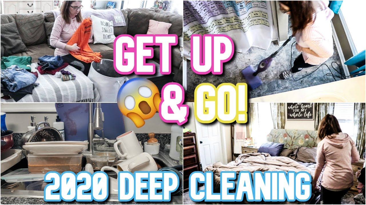 Extreme! Messy House Clean With Me 2020 | All Day Cleaning | SAHM ...