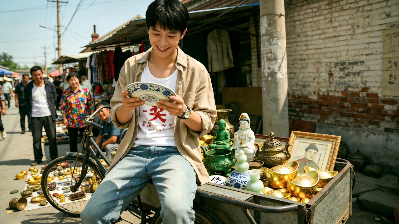 被兄弟騙去賭博！妻子慘死女兒恨！他帶著悔恨重生九零！蹬三輪收破爛撿漏古董！收購食品廠一路殺成首富！這輩子只做一件事：往死裡寵妻女！#短劇 #drama  #穿越  #逆袭 #年代 #男频