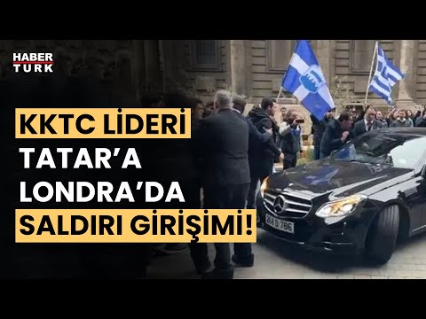 KKTC Cumhurbaşkanı Ersin Tatar'a sözlü saldırı