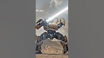 Bipedal Military Robot Weapon System Modification Test and Simulation （Sci-Fi）#robot #robots