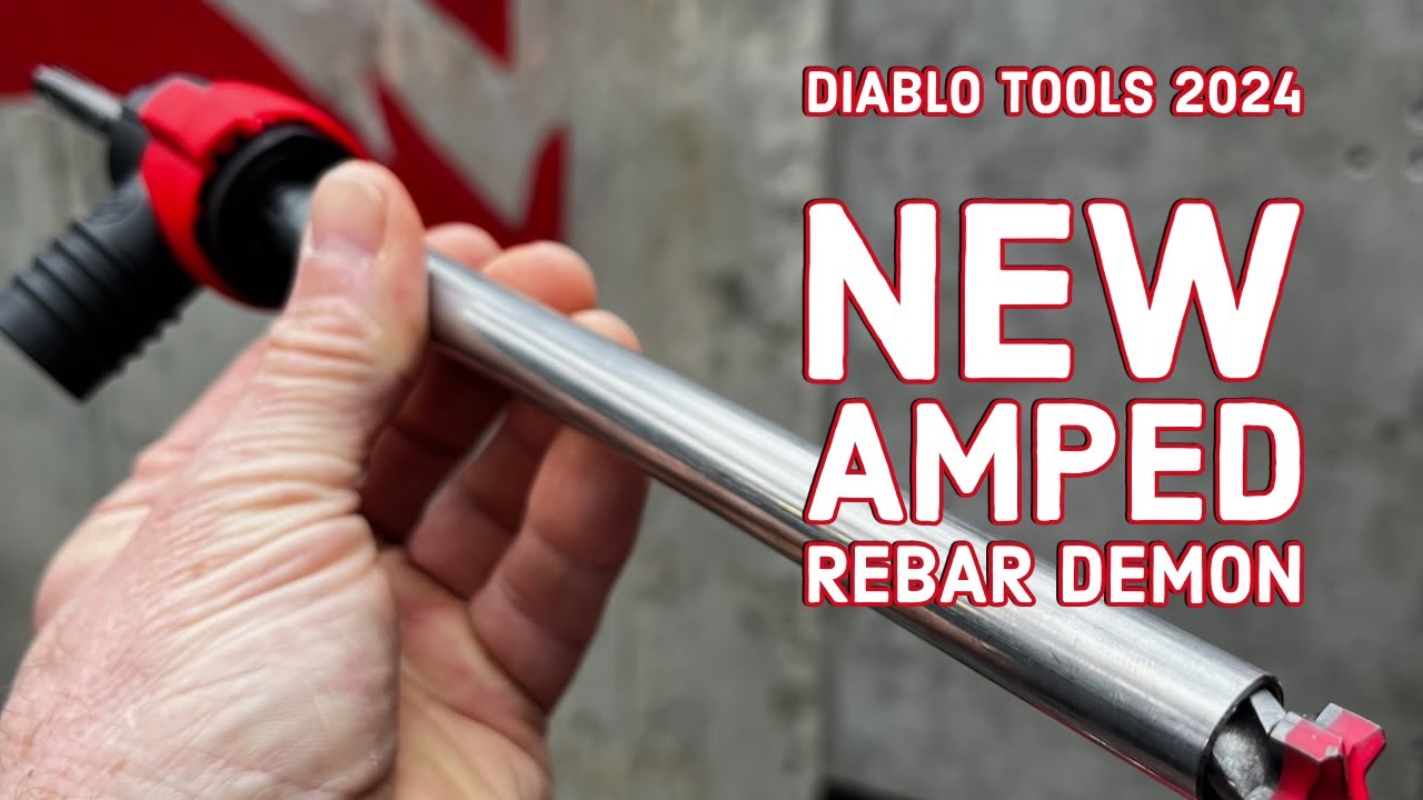 Diablo Tools NEW Amped Rebar Demon World Of Concrete 2024 YouTube