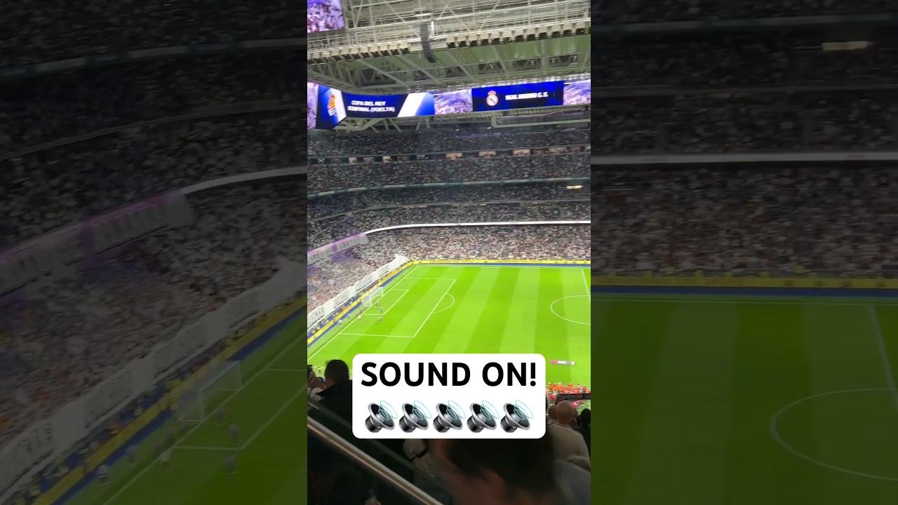 REAL MADRID HYMNE LIVE! 