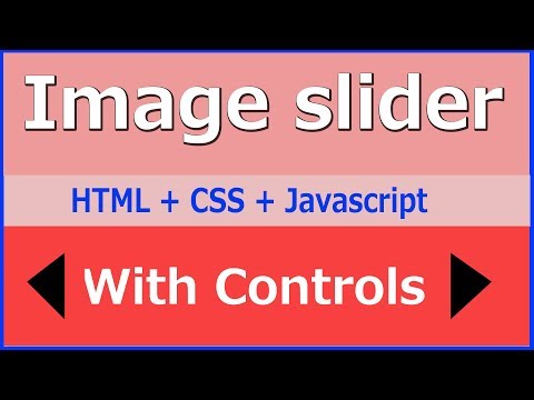 Image Slider With Controls Using Html Css And Javascript