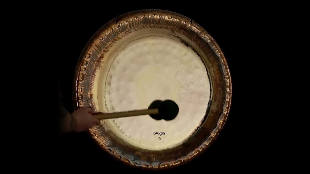 Paiste 28" Bronze Gong No. 6 (Example) Gongs Unlimited YouTube
