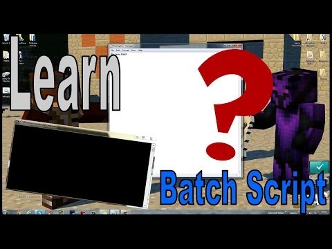 Learn How to Code Batch Script: She's Alive!!! [03]