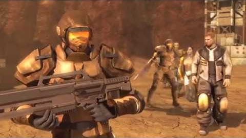 Red Faction Guerrilla || PC || Intro scene and training level