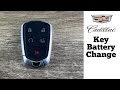 How To Change A Cadillac Smart Key Remote Fob Battery - ATS, CTS, XTS Batteries Replace Tutorial