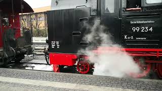 Zugfahrt von Wernigerode zum Brocken 2019