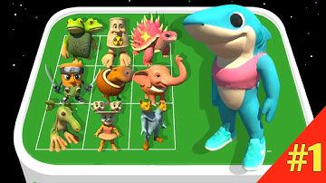 ITALIAN MEME GAME Merge Runner 01 - Max Level Brainrot Tung Tung Sahur Evolution Gameplay, Anomoli