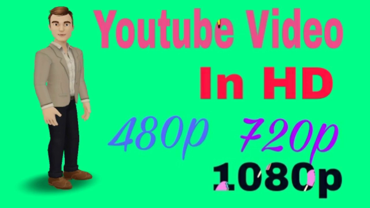 How to Watch YouTube video in HD 720p, 1080p YouTube video ko HD me