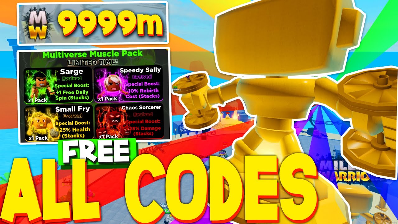 NEW* MUSCLE LEGENDS SECRET CODES! - Roblox Muscle Legends 