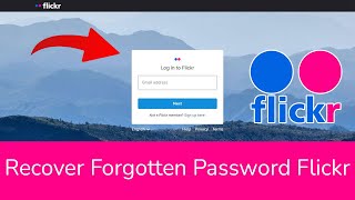 How to Recover Forgotten Password on Flickr?