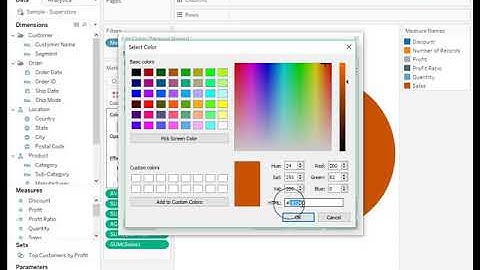 How to get RGB Codes for Palette Colors in Tableau