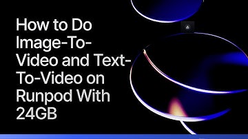 How to Do Image-To-Video and Text-To-Video with Wan2.2 on Runpod With 24GB